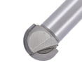 thumbnail image 3 of Uxcell 1/2" Shank 3/4 inch Cutting Dia. Core Box 2 Flutes High-carbon Steel Tip Router Bit, 3 of 5