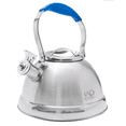 thumbnail image 1 of Tetera Silbante de Acero Inoxidable UYO KITCHEN Cafetera Silbadora 3L azul Unitalla, 1 of 8
