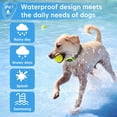 thumbnail image 4 of Collar antiladridos recargable para perros grandes, resistente al agua IP67 con sensibilidad ajustable para perros medianos y pequeños (negro mate)., 4 of 15