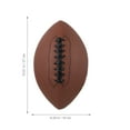 thumbnail image 2 of Weiweiguan 1Pc Professional Rugby Player Training Ball Athlete Exercising Football, 2 of 7