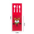 thumbnail image 3 of Fiudx Decoración Del Hogar Decoración Navideña, Suministros Festivos, Diseño De Mesa De Comedor, Bolsa De Almacenamiento De Vajilla, Juego De Cubiertos De Plástico, Juego De Vajilla Ofertas De La Sem, 3 of 7