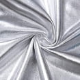 thumbnail image 3 of JGGSPWM Women's Shiny Metallic Wet Look Stretchy Flared Mini Skirt Fashion High Waist Pleated Solid Color Casual Short Skirts Silver XL, 3 of 5