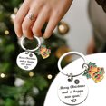 thumbnail image 2 of LACKUST Stainless Steel Santa Tree Star Keychain,Clearance Keychains Rings for Keys for Men Women for Car,Christmas and New Year Gift,C, 2 of 4