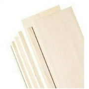 Alvin 6" Bass Wood Sheets 1/16"