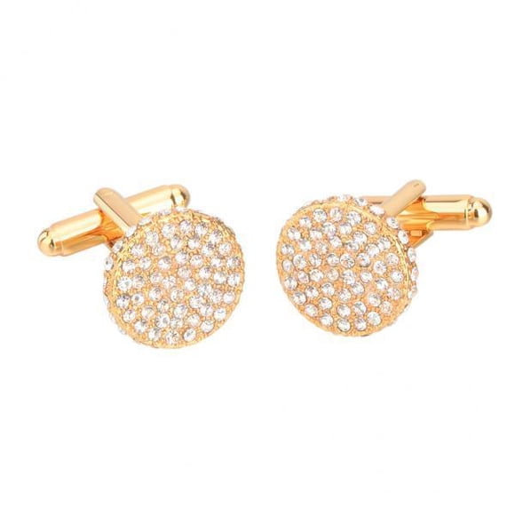 Gemelos de cristal jinwen 2 piezas dorado