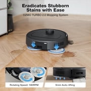 ECOVACS DEEBOT N30 OMNI CARE Robot Vacuum and Mop 10000Pa, ZeroTangle Technology, TruEdge Adaptive Edge Mopping, AUTO Mop Washing, Self Refilling, Auto-Mop Lifting