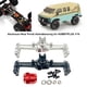 thumbnail image 4 of Ounissouiy Carcasa de eje trasero CNC de aleación de aluminio para furgoneta de roca HOBBYPLUS CR18P 1/18, rigidez mejorada Kits de construcción modelo Negro, 4 of 6