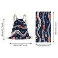 thumbnail image 3 of Hometravel Beach Towel Bag 2 in 1, Sand Resistant Microfiber Wearable Blanket Backpack, Quick Dry Towel Backpack for Camping Travel Swim, 3 of 9