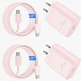 thumbnail image 1 of Cargador rápido USB C Ubearkk 25W para Samsung Galaxy S25/S24, 1 of 6