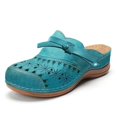 thumbnail image 1 of Women Orthopedic Hollow Carved Walking Sandals Slip-on Shoes For Outdoor Travel Shopping, 1 of 4