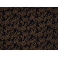 thumbnail image 2 of Zelouf Jackson Flower Woven  , Sewing, DIY, Crafts Fabric by the Yard, Black, 7 Yard, 2 of 2
