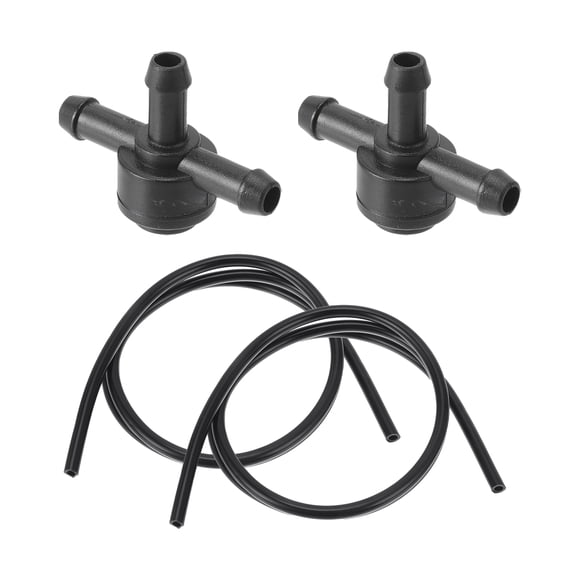 Kit de boquillas de lavaparabrisas Unique Bargains para Volvo C30 2008-2013, boquillas de rociado de parabrisas, chorro de limpiaparabrisas No.9178895