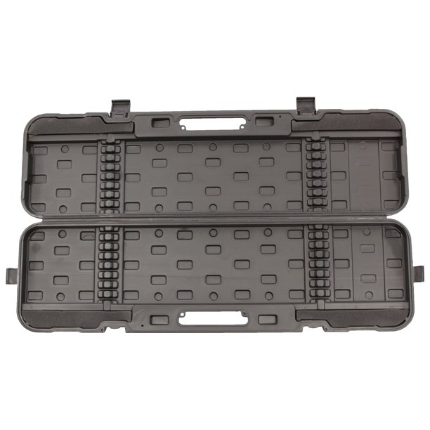 SAS Heavy Duty 34" Hard Arrow Case with Broadhead Holder Foam Holds 16 Arrows