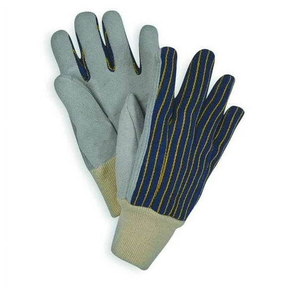 Condor Leather Gloves,Blue/Gray,XL,PR 4NHD8