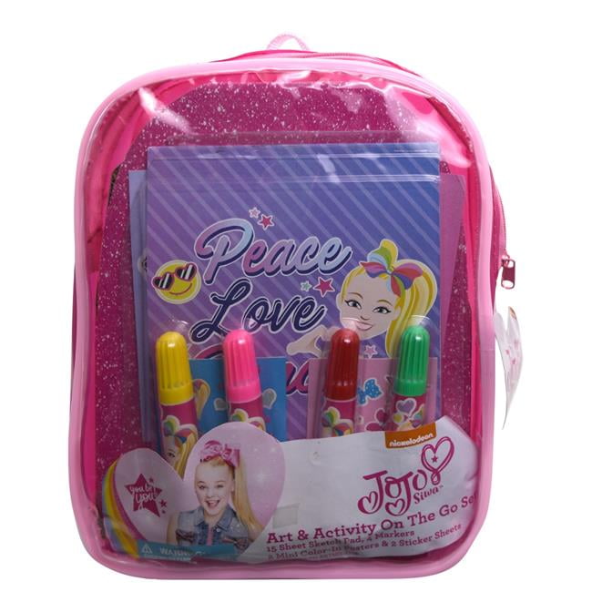 JoJo Siwa 2336862 Art Activity Backpack Set Case of 48