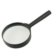 Unique Bargains Unique Bargains Black Plastic Frame 60mm Diameter Lens 3X Handheld Magnifier