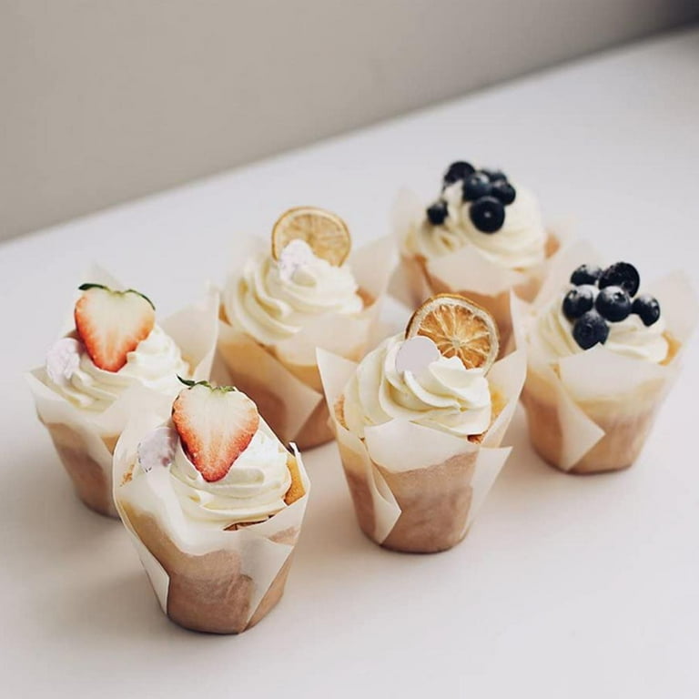 Mini tulip cupcake liners cheap