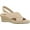 Cream Suede, variant on Bella Vita Nadette II Espadrille Wedge Sling Back Sandals (Women)