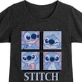 thumbnail image 3 of Disney - Lilo & Stitch - All The Expressions of Stitch - Toddler & Youth Girls Short Sleeve Graphic T-Shirt, 3 of 5