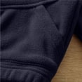 thumbnail image 6 of Atogsazn Kids Girls Fleece Jacket Childrens Casual Sherpa Full Zip Long Sleeve Coat Winter Warm Tops Clothes Navy 7-8 Years Fashion, 6 of 6