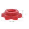 thumbnail image 2 of LITINKIMI 4pcs Gym Barbell Clips Barbell Accessory Red Plastic for Home Fitness, 2 of 6
