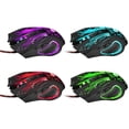 thumbnail image 4 of Ratón para juegos 3200DPI LED óptico 6D USB con cable Game Pro Gamer Ratones para PC FLhrweasw  El nuevo, 4 of 6
