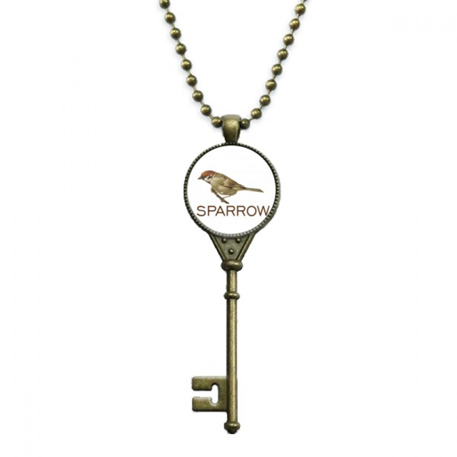 Pájaro Pájaro Peleón Llavero Collar Colgante Bandeja Cadena Embellecida Unbranded M