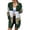 Green, variant on Fgnfyis Long Cardigan Sweaters for Women Long Sleeve Cardigan Sweater Striped Color Block Open Front Knit Coat with Pockets Green S