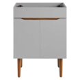 thumbnail image 2 of Modway Eei-3918-Gry-Wal Harvest 24"" Bathroom Vanity In Gray Walnut (Sink Basin Not Included), 2 of 4