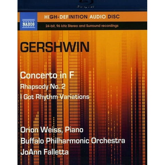Orion Weiss - Concerto in F & Rhapsody No. 2 / I Got Rhythm - Music & Performance - Blu-ray