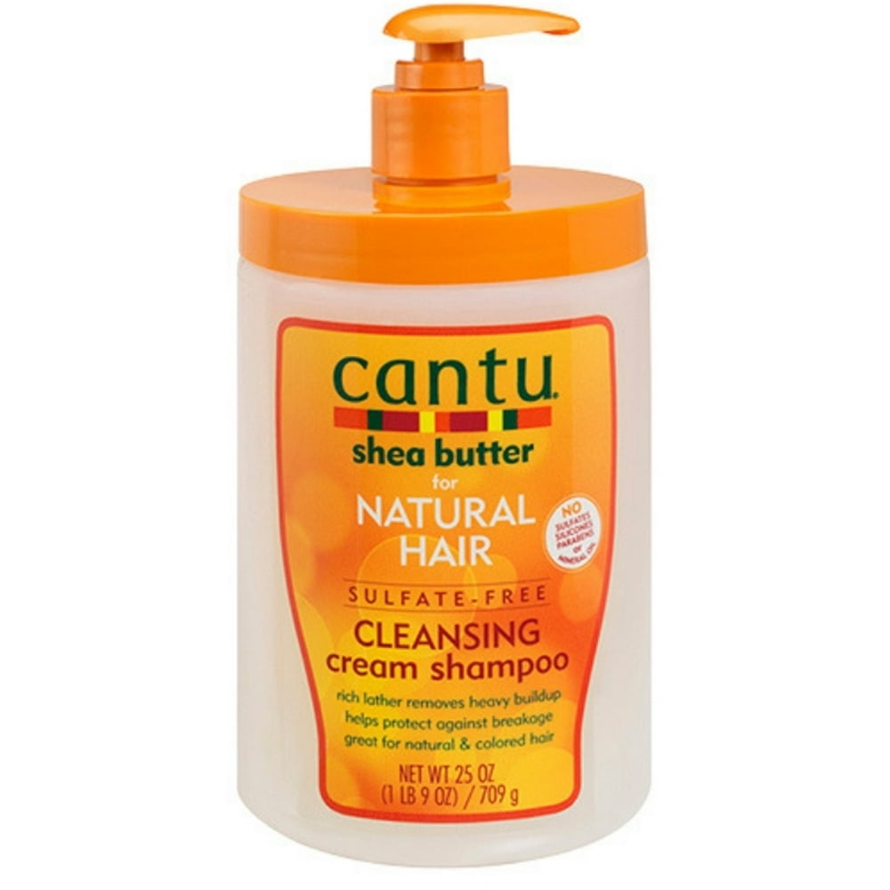 2 Pack Cantu Natural Hair Cleansing Cream Shampoo 25 oz