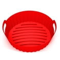thumbnail image 1 of Accesorios de silicona para freidora de aire Olla de silicona para freidora de aire Sartén multifuncional forrada, 1 of 5