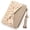 khaki, variant on Small Womens Wallet RFID Blocking Bifold Card Holder Tassel Vegan Leather Wallets Cute Pattern with Zipper Pocket