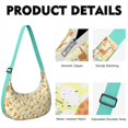 thumbnail image 2 of Travel Purse for Women – Durable Nylon Fabric, African Giraffe Lover Print, Woodland Animal Cartoon Design, Large Capacity Water-Resistant Purse, 2 of 5