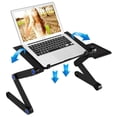 thumbnail image 2 of Table d'Ordinateur Portable Réglable Pliant Bureau d'Ordinateur Portable Table d'Ordinateur Portable, 2 of 7
