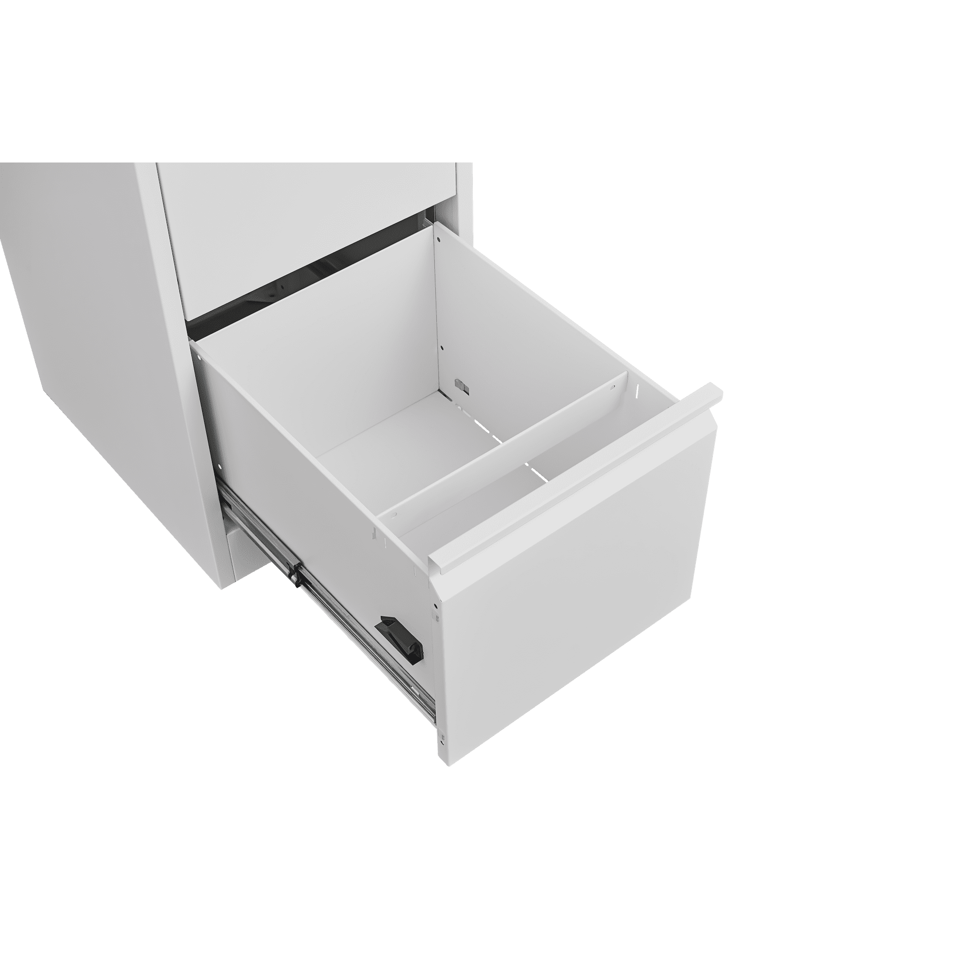 Leumius 3-Drawer File Cabinet with Lock,16.5" Deep Metal Lateral Vertical Filing Cabinet for Home Office,Fits Legal/Letter/A4,White