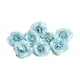 thumbnail image 1 of Nvzi 20 piezas de cabezas de flores de rosas artificiales, cabezas de flores de rosas artificiales de seda de 1,5 "-azul, 1 of 5