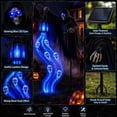 thumbnail image 6 of Halloween Soul Harvester Animated Garden Light,Glowing Ghost Solar Powered Grim Reaper Lawn Stake,Waterproof Spooky Light for Yard Pathway Graveyard(1PC), 6 of 7