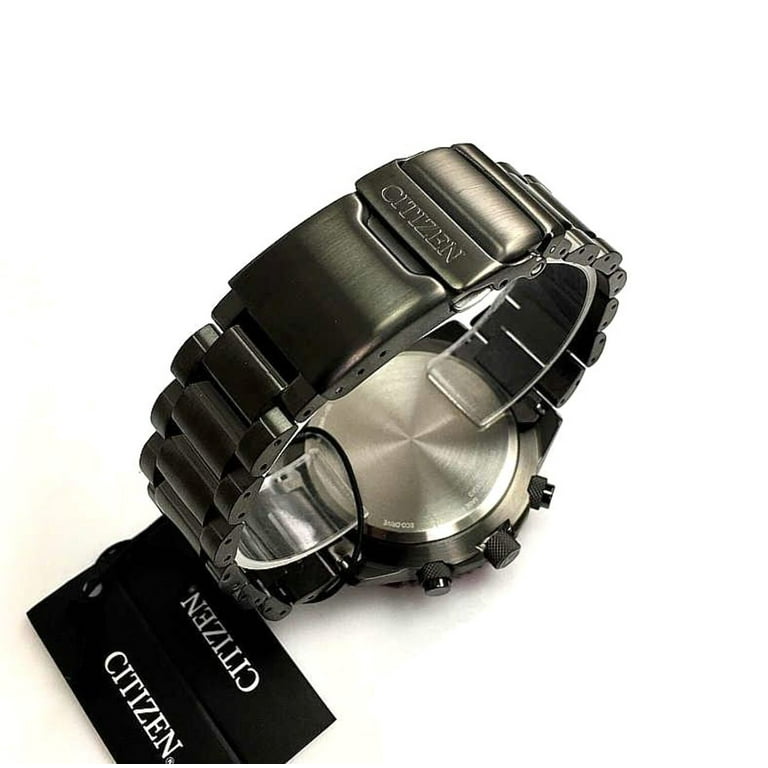 Citizen Promaster Perpetual Alarm World Time Chronograph GMT Black