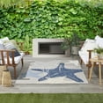 thumbnail image 5 of Nourison Aloha Coastal, Nautical & Beach Grey/Multi 3'6" x 5'6" Area Rug, (3x5), 5 of 9