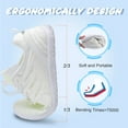 thumbnail image 4 of Barerun Women Men Water Shoes Quick Dry Barefoot Sports Aqua Shoes for Swim Beach Aerobics Surf White, 4 of 7