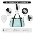 thumbnail image 4 of Easygdp Blue Bright Bolsa de Gimnasio, Bolsa de Viaje Duffel, Bolsa de Fin de Semana con Compartimentos, Bolsa de Mano para Noche, 4 of 7