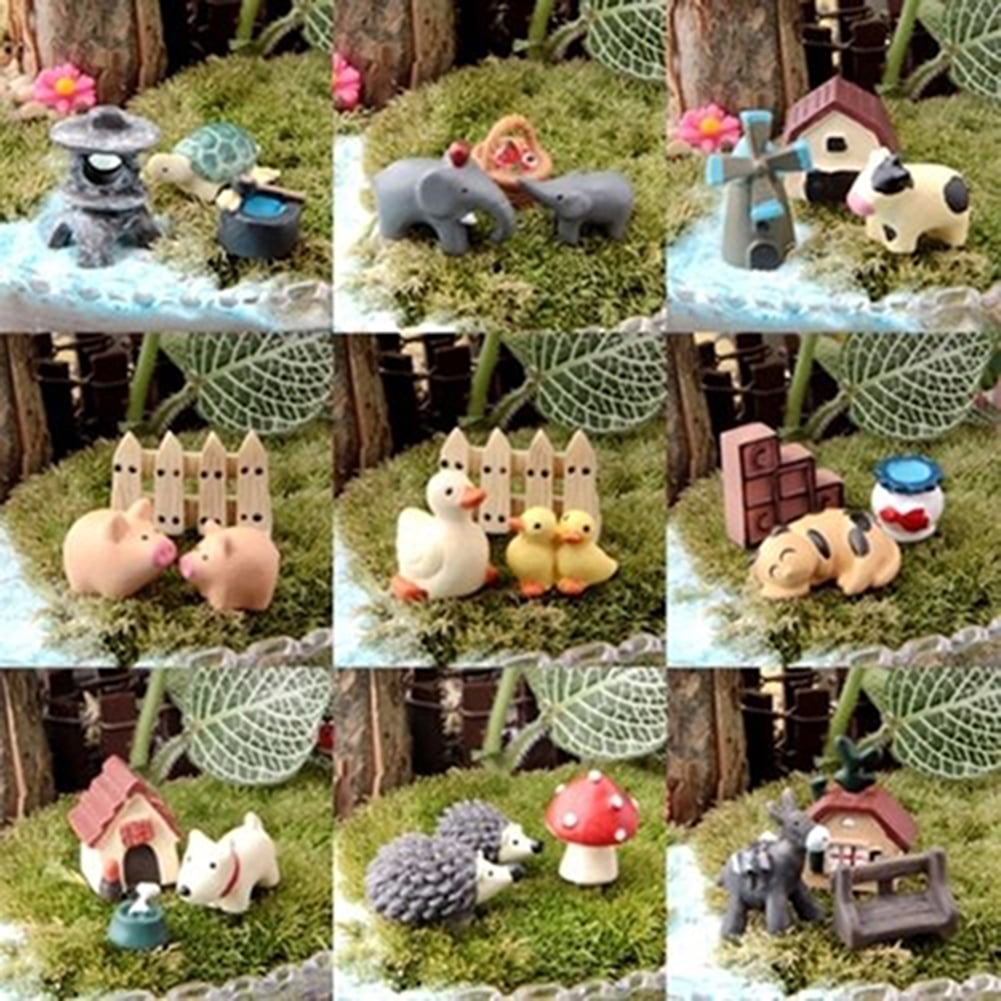 Figurine Miniature Craft Plant Pot Fairy Dollhouse Decor Garden Ornament DIY New Figurine Miniature Craft Plant Pot Fairy Dollhouse Decor Garden Ornament DIY New