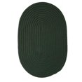 thumbnail image 1 of Colonial Mills Rug BR64R072X072 Boca Raton - Dark Green 6 ft. round Braided Rug, 1 of 1