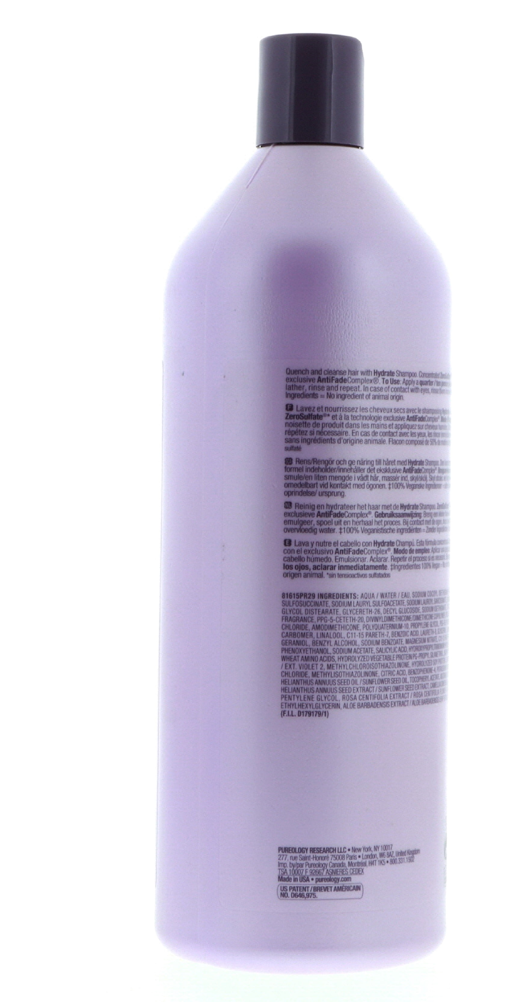Pureology Hydrate Shampoo, 33.8 oz