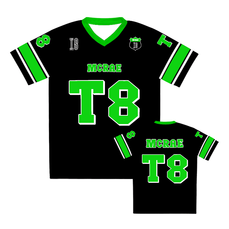 Tate McRae Jersey Spring/Summer Men's and Women's Sportswear