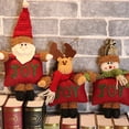 thumbnail image 2 of Toystoory Colgante pequeño de Navidad, muñeco de nieve, alce, ornamento de tela, Festival, figurita colgante ligera, fiesta de año nuevo, ventana, Kits de decoración para fiestas ALEGRÍA/Alces Toystoory HA069874-06, 2 of 6