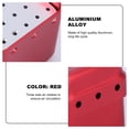 thumbnail image 4 of EeaseMX Estuche esterilizador de autoclave de aluminio de 72 orificios, caja de desinfección dental para herramientas de cuidado bucal (rojo), 4 of 8
