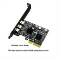 thumbnail image 4 of USB-C PCIE Card Type C PCI-Express to USB 3.2 10Gbps+DP1.4 PCI Express Expansion Card to USB3.2 Gen2 for Win/Linux, 4 of 8