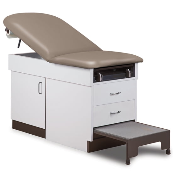 Family Practice Exam Table With Integrated Step Stool